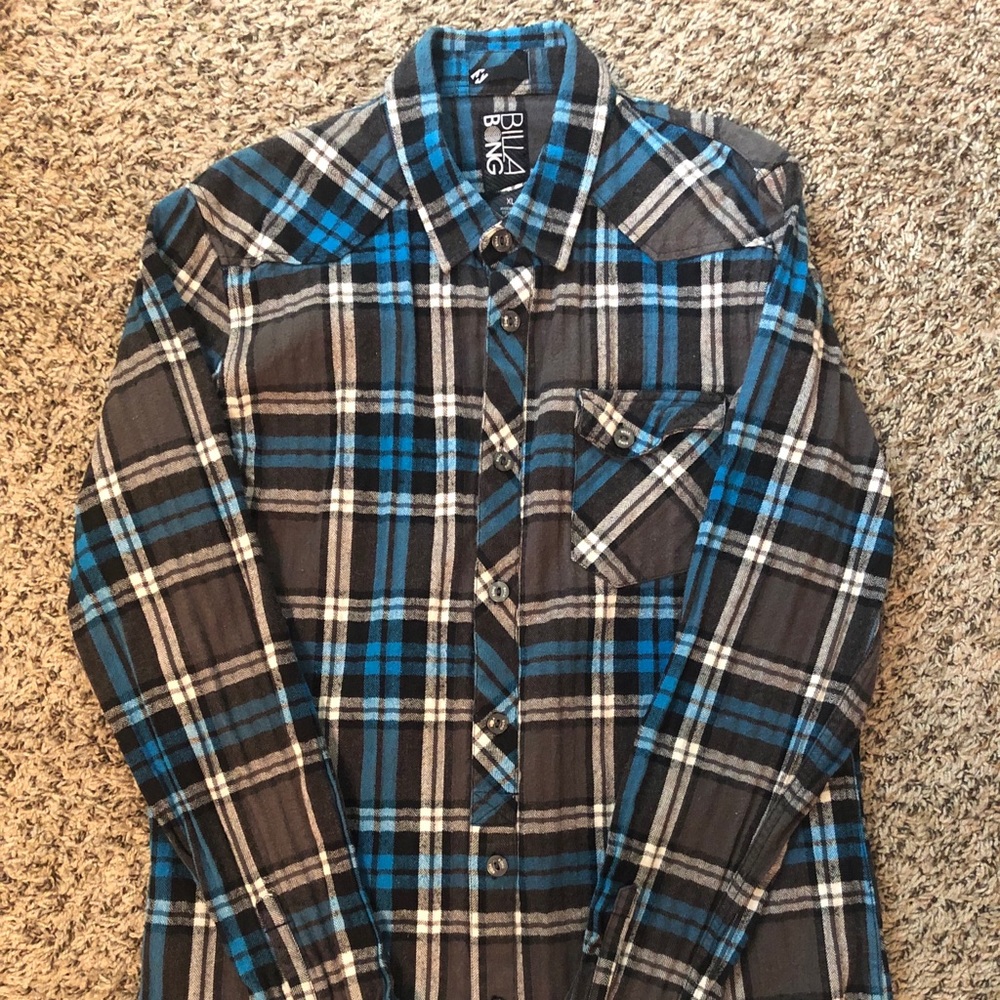 Billabong Flannel. Size XL